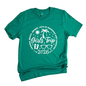Girls Trip 2026 Shirt, Girls Trip Cheaper Than Therapy 2026, Girls Weekend 2026, Girls Vacation Shirt, Girls Weekend Trip, Vacay Mode Shirt