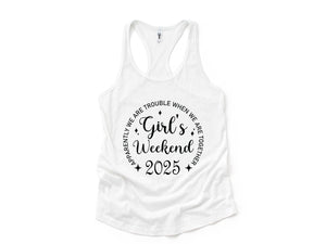 Girl's Weekend Tank Top, Girls Trip Tank Top, Girls Vacation Tank Top, Matching Girls Trip Tank Top, Funny Girls Weekend Tank, Summer Tank