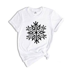 Give Like Santa Shirt, Snowflake Shirt, Dance Like Santa Shirt, Funny Christmas T-Shirt, Holiday Apparel, Christmas Gift