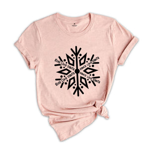 Give Like Santa Shirt, Snowflake Shirt, Dance Like Santa Shirt, Funny Christmas T-Shirt, Holiday Apparel, Christmas Gift