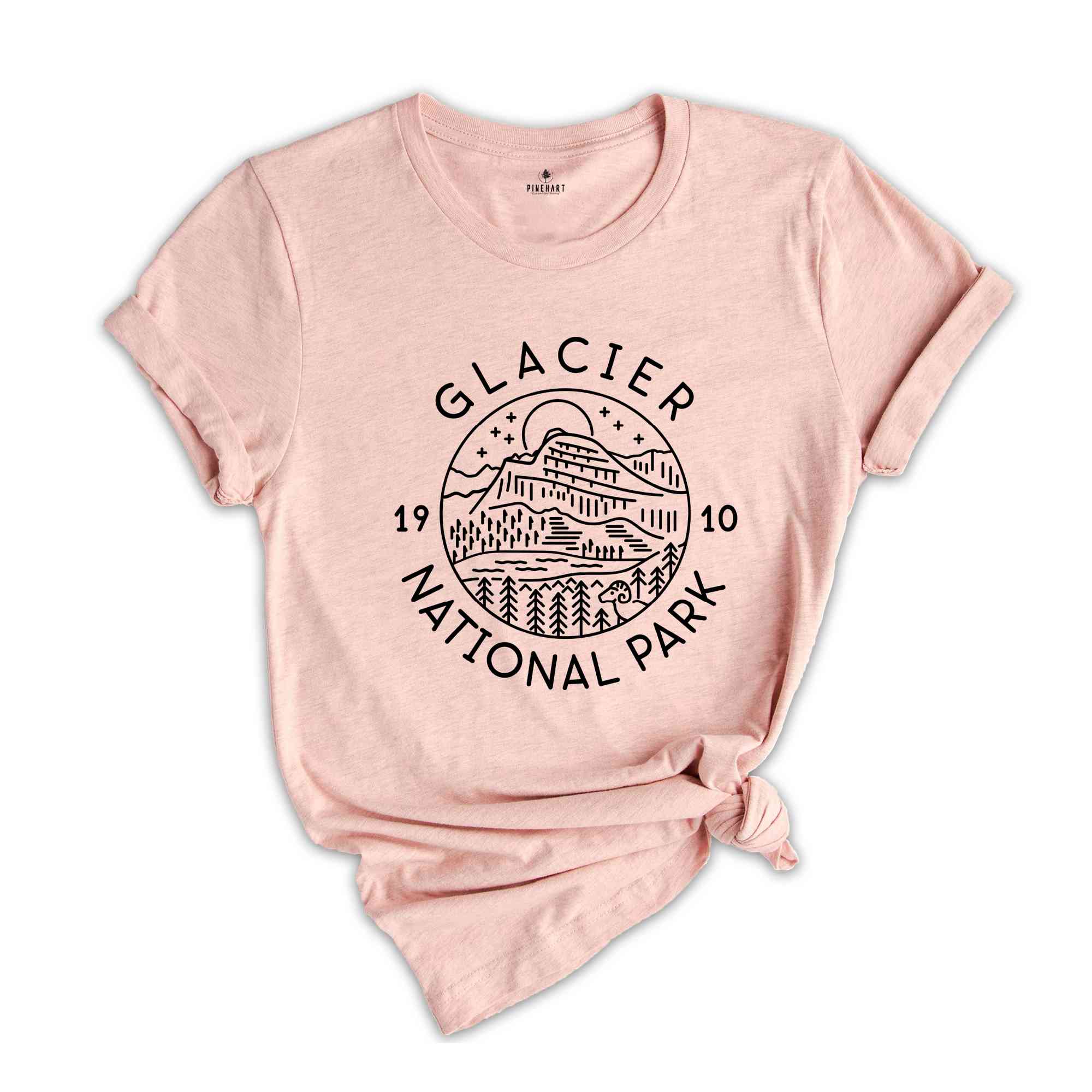 Glacier National Park Shirt, Glacier Park Shirt, Glacier Park Camping Shirt, Glacier Park Hiking Shirt, Glacier Park Trip Shirt