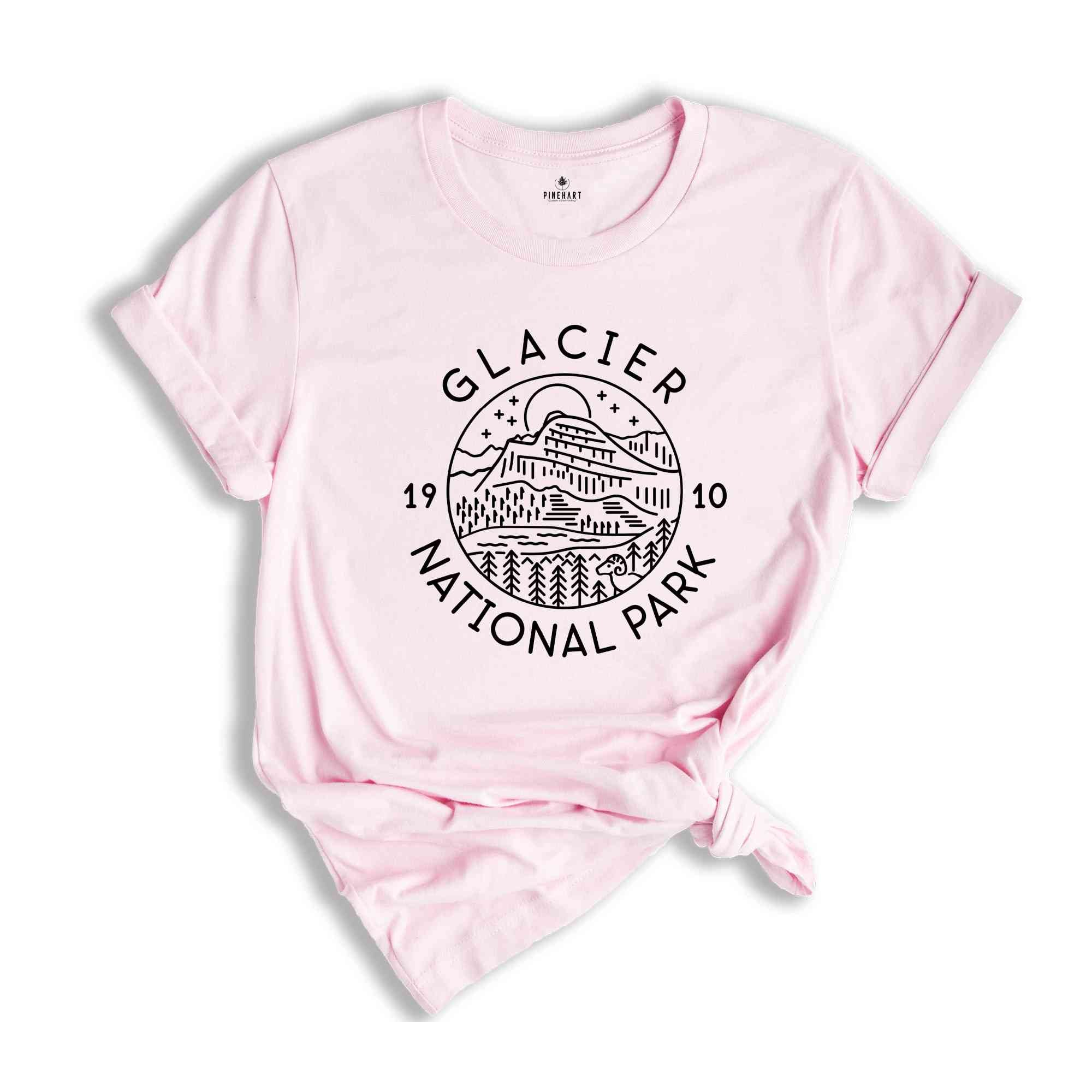 Glacier National Park Shirt, Glacier Park Shirt, Glacier Park Camping Shirt, Glacier Park Hiking Shirt, Glacier Park Trip Shirt