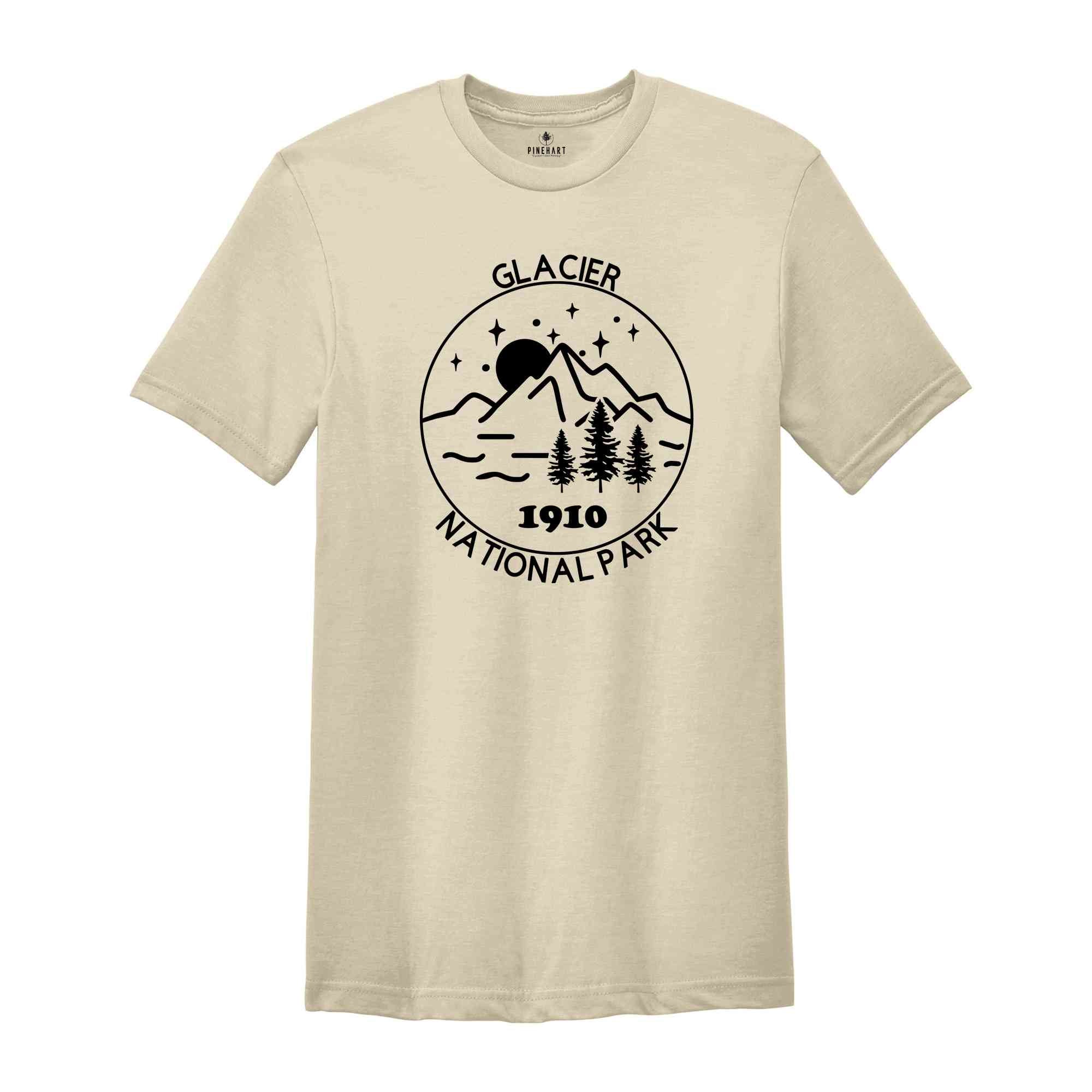 Glacier National Park Shirt, Glacier Park Gift, Glacier Park Camping Shirt, Glacier Park Hiking Shirt, Glacier Park Trip Shirt
