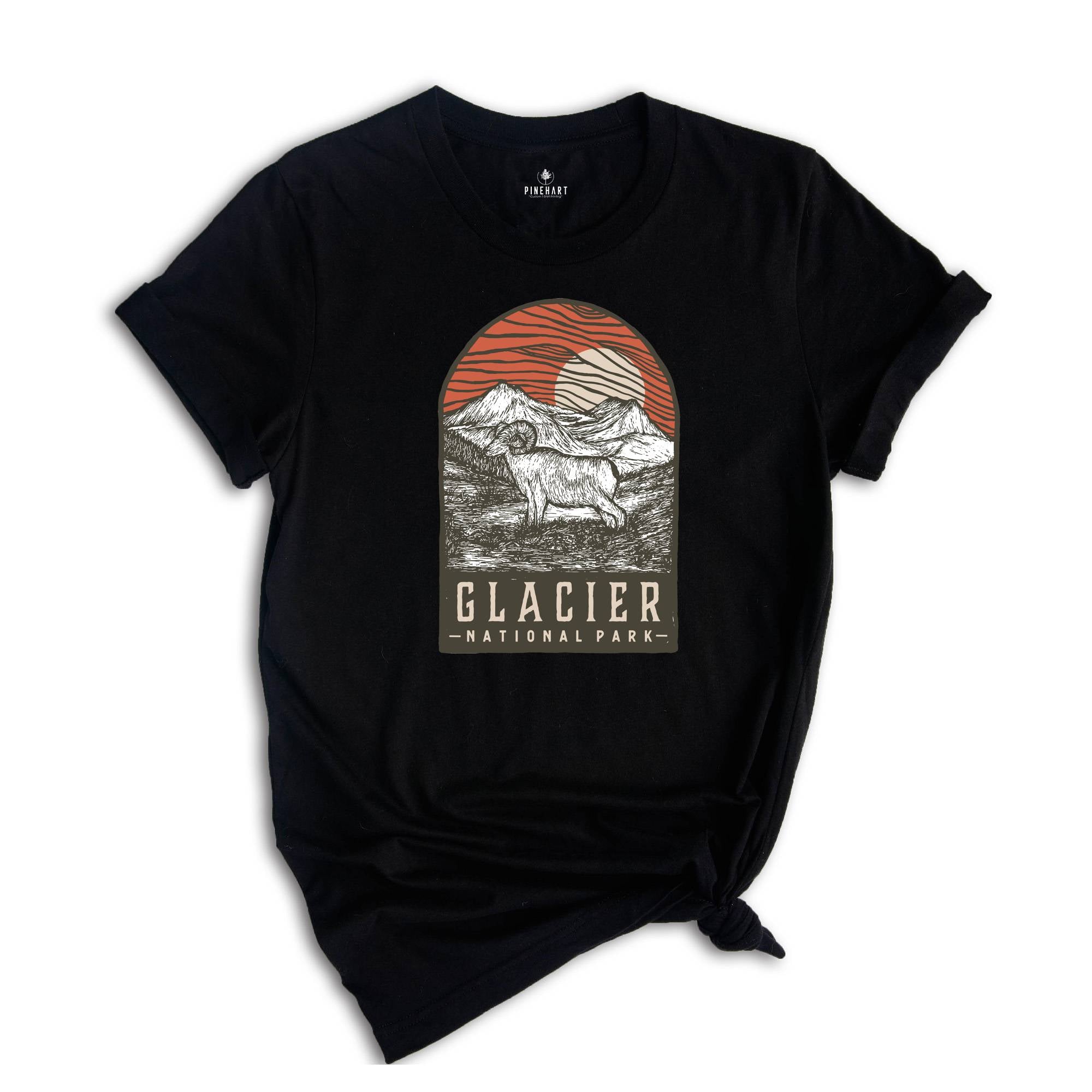 Glacier National Park Shirt, Montana Glacier National Park Shirt, Glacier National Park Camping Shirt, Nature Lover Gift (Copy)