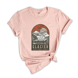 Glacier National Park Shirt, Montana Glacier National Park Shirt, Glacier National Park Camping Shirt, Nature Lover Gift