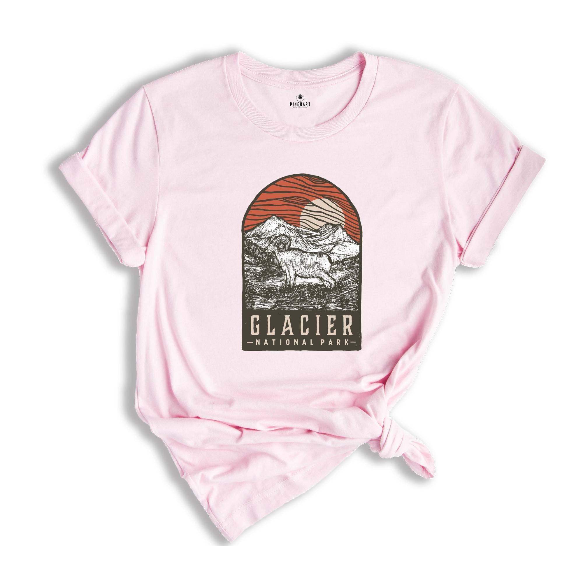 Glacier National Park Shirt, Montana Glacier National Park Shirt, Glacier National Park Camping Shirt, Nature Lover Gift