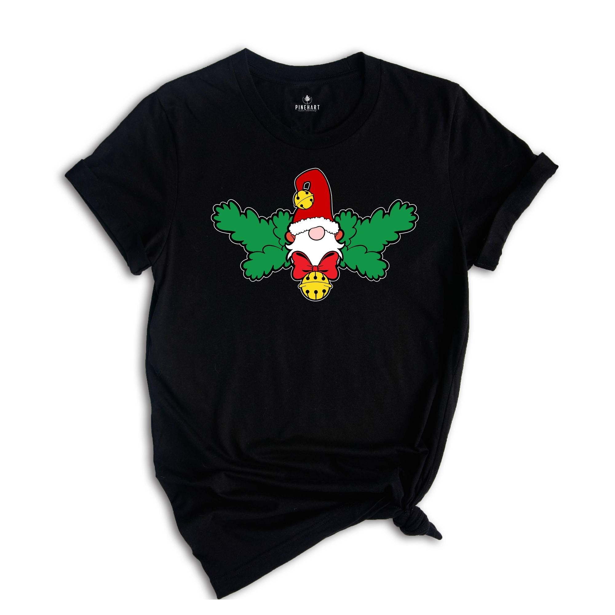 Gnome Christmas Shirt, Santa Gnome T-Shirt, Gnome Holiday Tee, Kids Christmas Outfit, Gnome Xmas Pajamas, Christmas Party Shirt