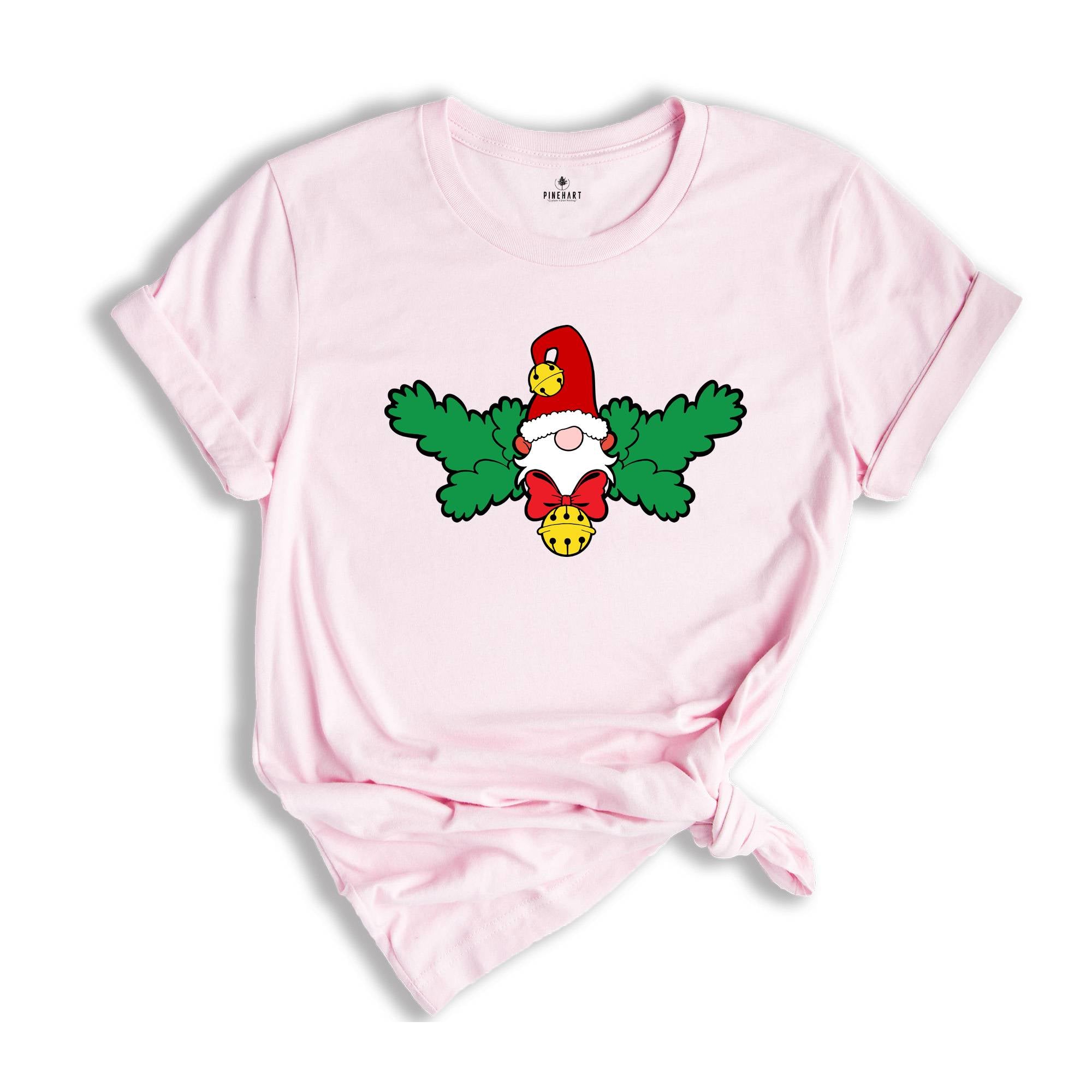 Gnome Christmas Shirt, Santa Gnome T-Shirt, Gnome Holiday Tee, Kids Christmas Outfit, Gnome Xmas Pajamas, Christmas Party Shirt