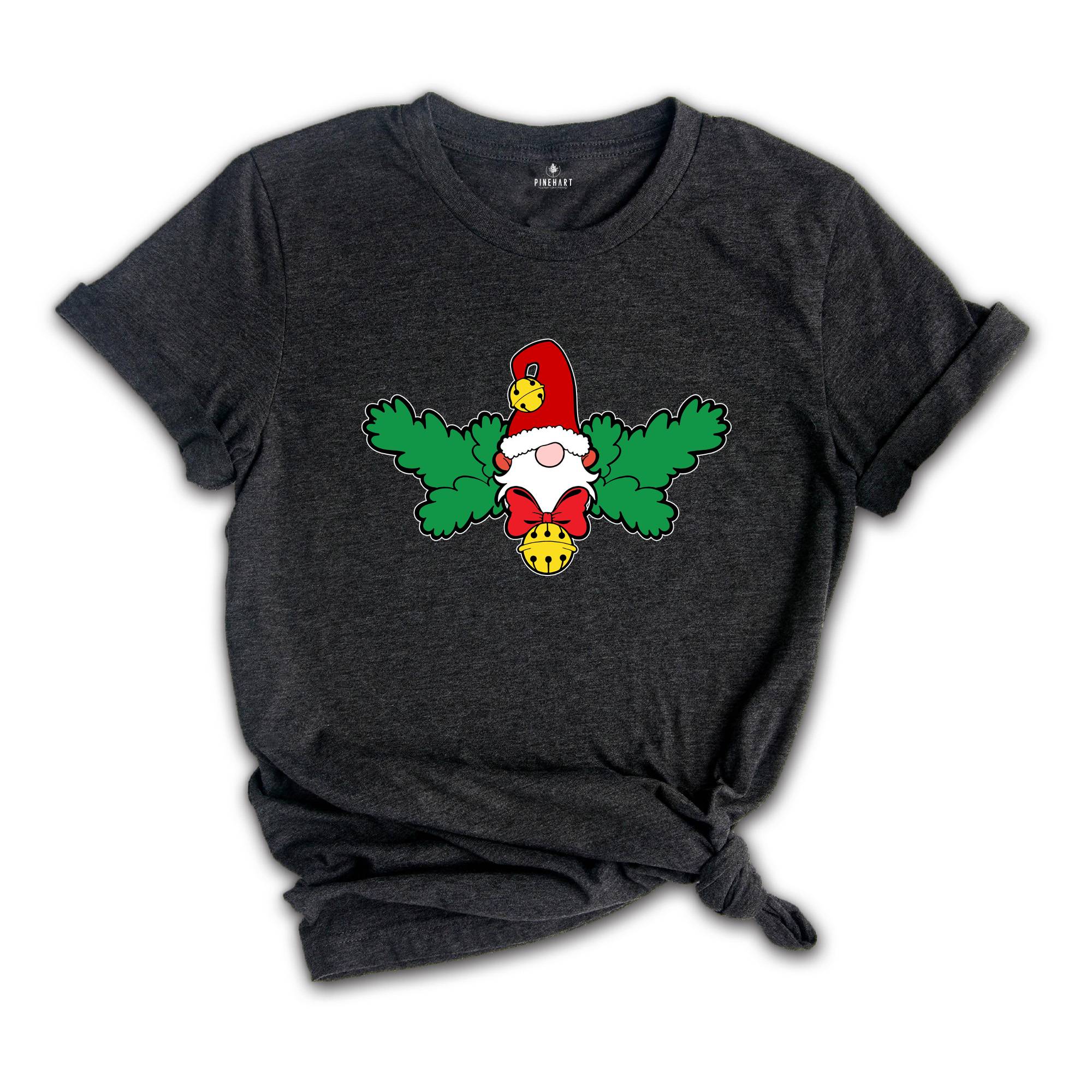 Gnome Christmas Shirt, Santa Gnome T-Shirt, Gnome Holiday Tee, Kids Christmas Outfit, Gnome Xmas Pajamas, Christmas Party Shirt