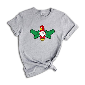 Gnome Christmas Shirt, Santa Gnome T-Shirt, Gnome Holiday Tee, Kids Christmas Outfit, Gnome Xmas Pajamas, Christmas Party Shirt