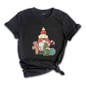 Gnomes Christmas Cookie Shirt, Holiday T-Shirt, Christmas Gift, Cute Christmas Tee, Gnome Cookie Baker Clothes, Gift for Christmas