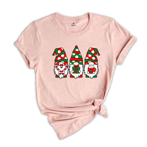 Gnomes Christmas Shirt, Cute Christmas T-Shirt, Holiday Shirt, Christmas Gift, Funny Christmas Shirt, Gnome Clothes, Gifts for Christmas