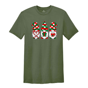 Gnomes Christmas Shirt, Cute Christmas T-Shirt, Holiday Shirt, Christmas Gift, Funny Christmas Shirt, Gnome Clothes, Gifts for Christmas