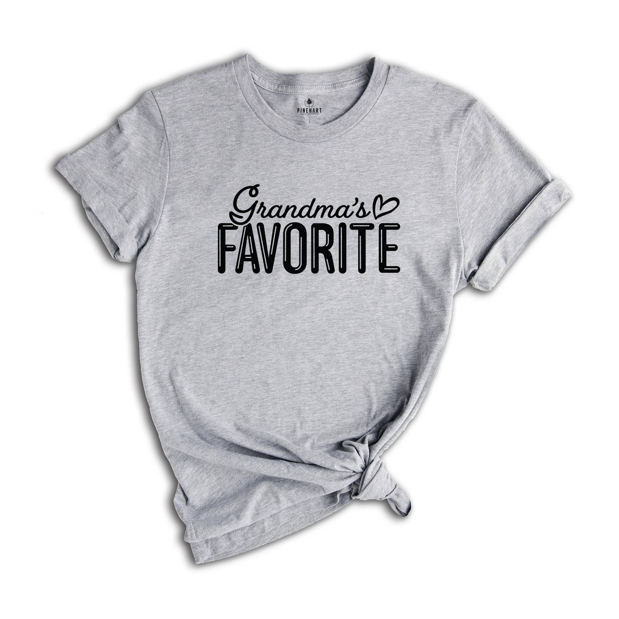 Grandma’s Favorite Shirt, Nana’s Favorite Shirt, Favorite Grandchild Shirt, Granny Shirt, Favorite Granddaughter Shirt, Nana Shirt