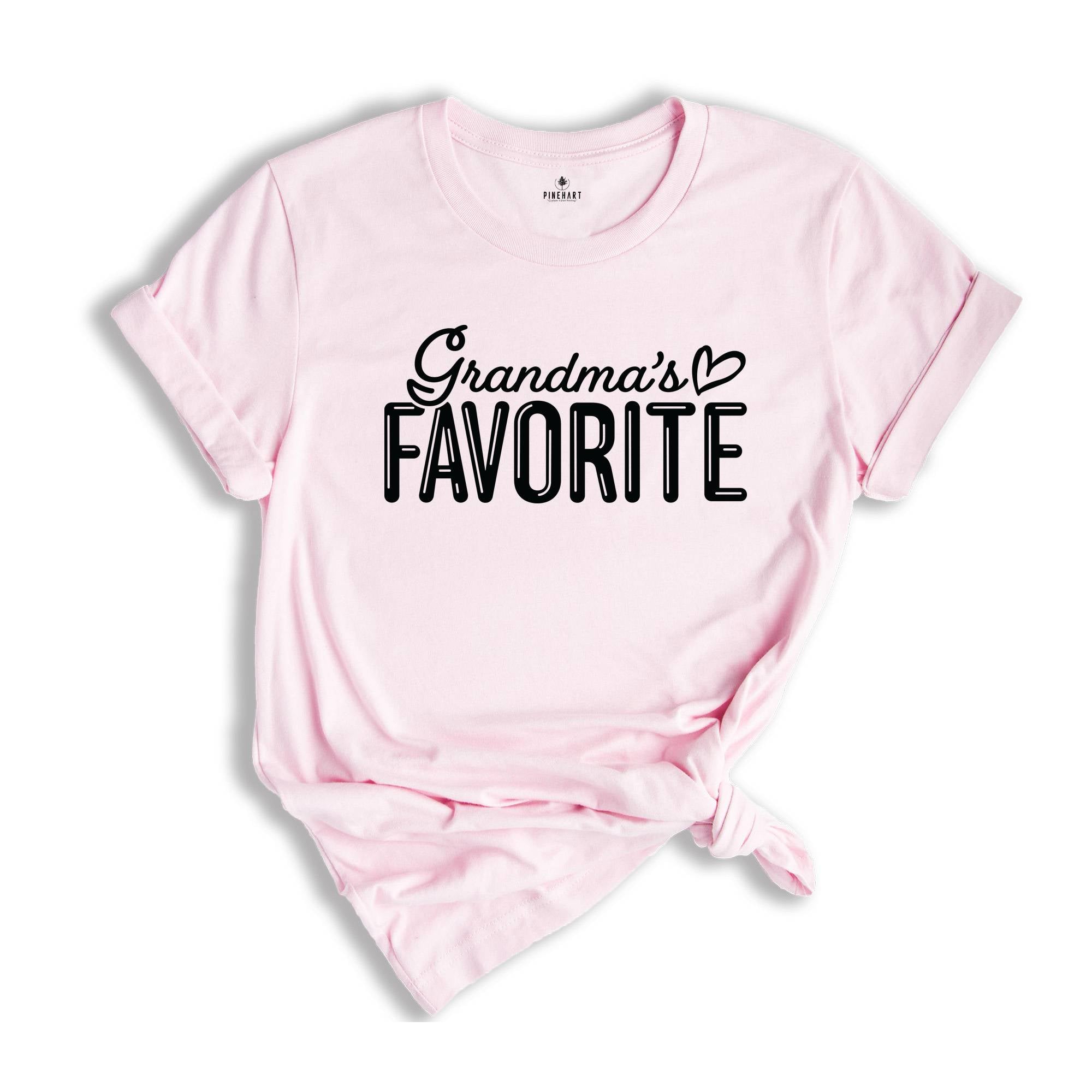 Grandma’s Favorite Shirt, Nana’s Favorite Shirt, Favorite Grandchild Shirt, Granny Shirt, Favorite Granddaughter Shirt, Nana Shirt