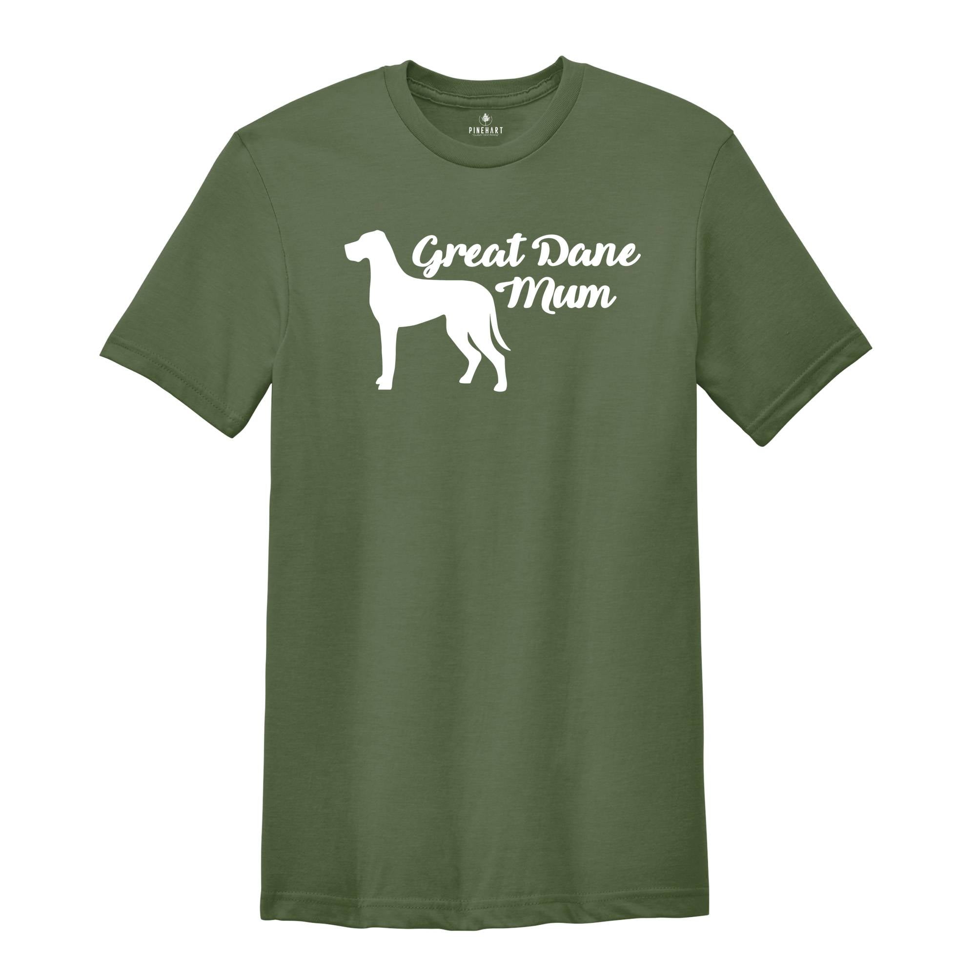 Great Dane Dog Mom T-Shirt, Great Dane Lover Gifts, Dog Shirt, Great Dane Mama, Dog Mom Gifts, Dog Mom Tee