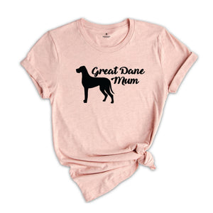 Great Dane Dog Mom T-Shirt, Great Dane Lover Gifts, Dog Shirt, Great Dane Mama, Dog Mom Gifts, Dog Mom Tee