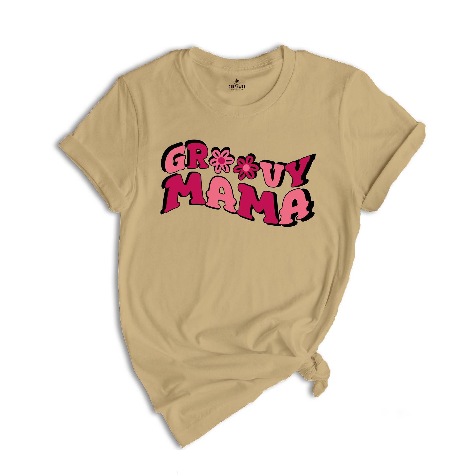 Groovy Mama T Shirt, Groovy Mom Shirt, Groovy Parent Shirt, Groovy Birthday Party, Family Groovy Tee, Mama Gift, Mom Lover Tee