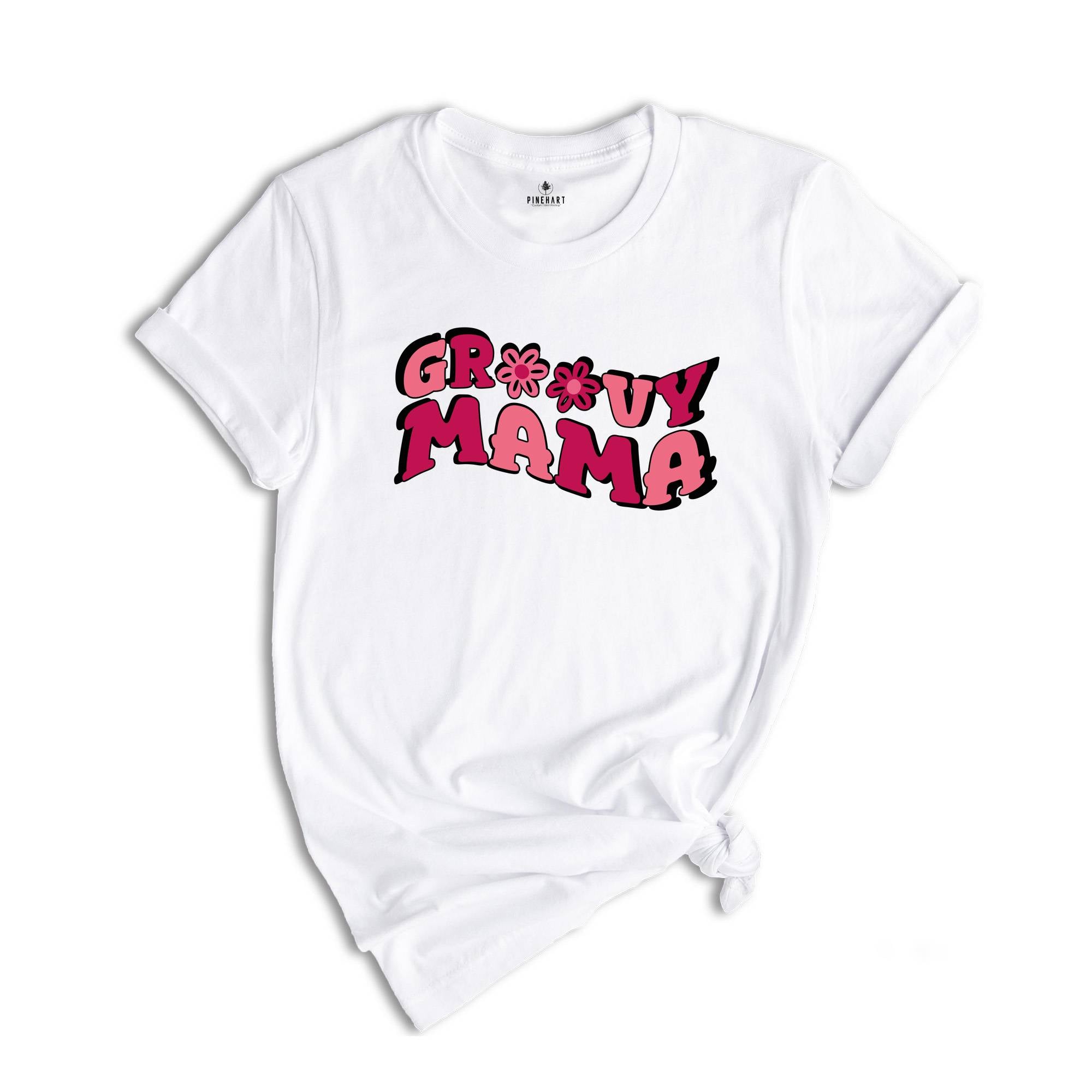 Groovy Mama T Shirt, Groovy Mom Shirt, Groovy Parent Shirt, Groovy Birthday Party, Family Groovy Tee, Mama Gift, Mom Lover Tee