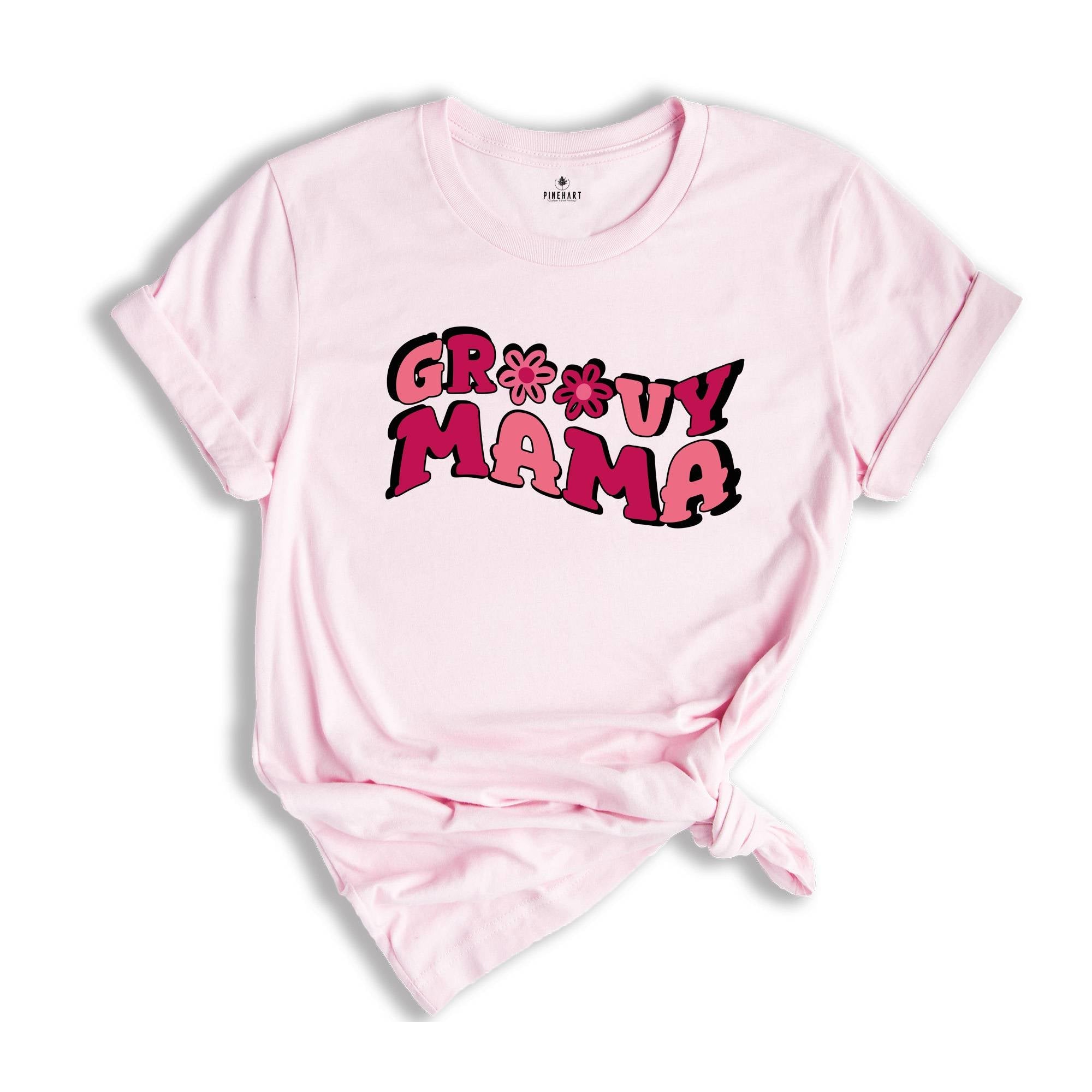 Groovy Mama T Shirt, Groovy Mom Shirt, Groovy Parent Shirt, Groovy Birthday Party, Family Groovy Tee, Mama Gift, Mom Lover Tee