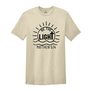 Guided by Light, Matthew 5:14 Inspiration Shirt