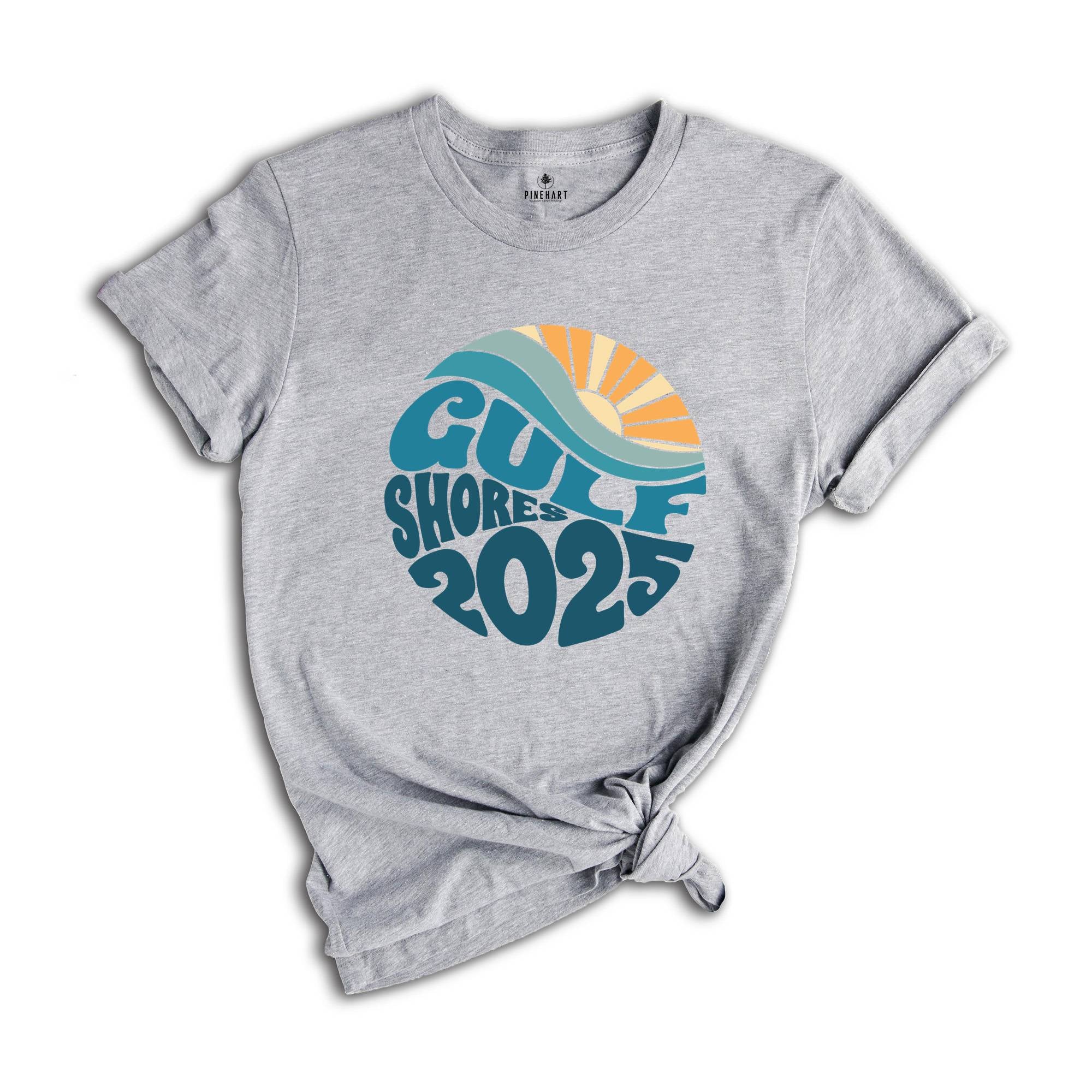 Gulf Shores 2025 Shirt, Gulf Shores Lover T-Shirt, Gulf Shores Fan, Gulf Shores Beach Shirt, Gulf Shores Holiday Shirt, Summer Beach Shirt