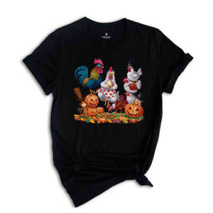 Halloween Chicken Shirt, Funny Halloween Shirt, Retro Halloween Shirt, Retro Fall Shirt, Halloween Western Shirt, Halloween Tee