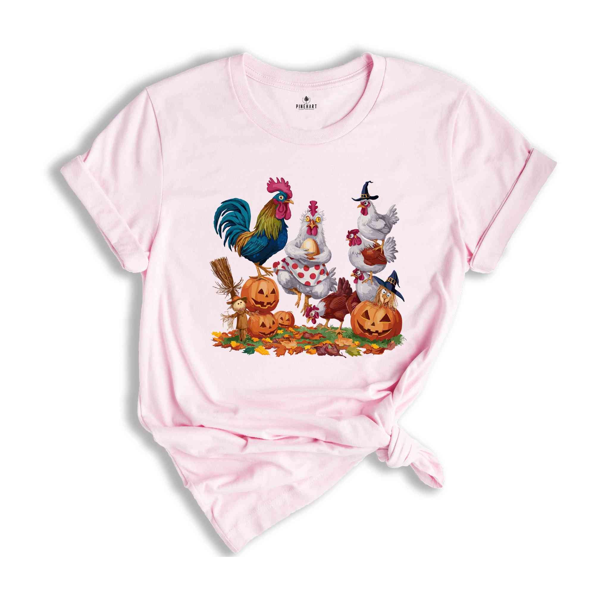 Halloween Chicken Shirt, Funny Halloween Shirt, Retro Halloween Shirt, Retro Fall Shirt, Halloween Western Shirt, Halloween Tee