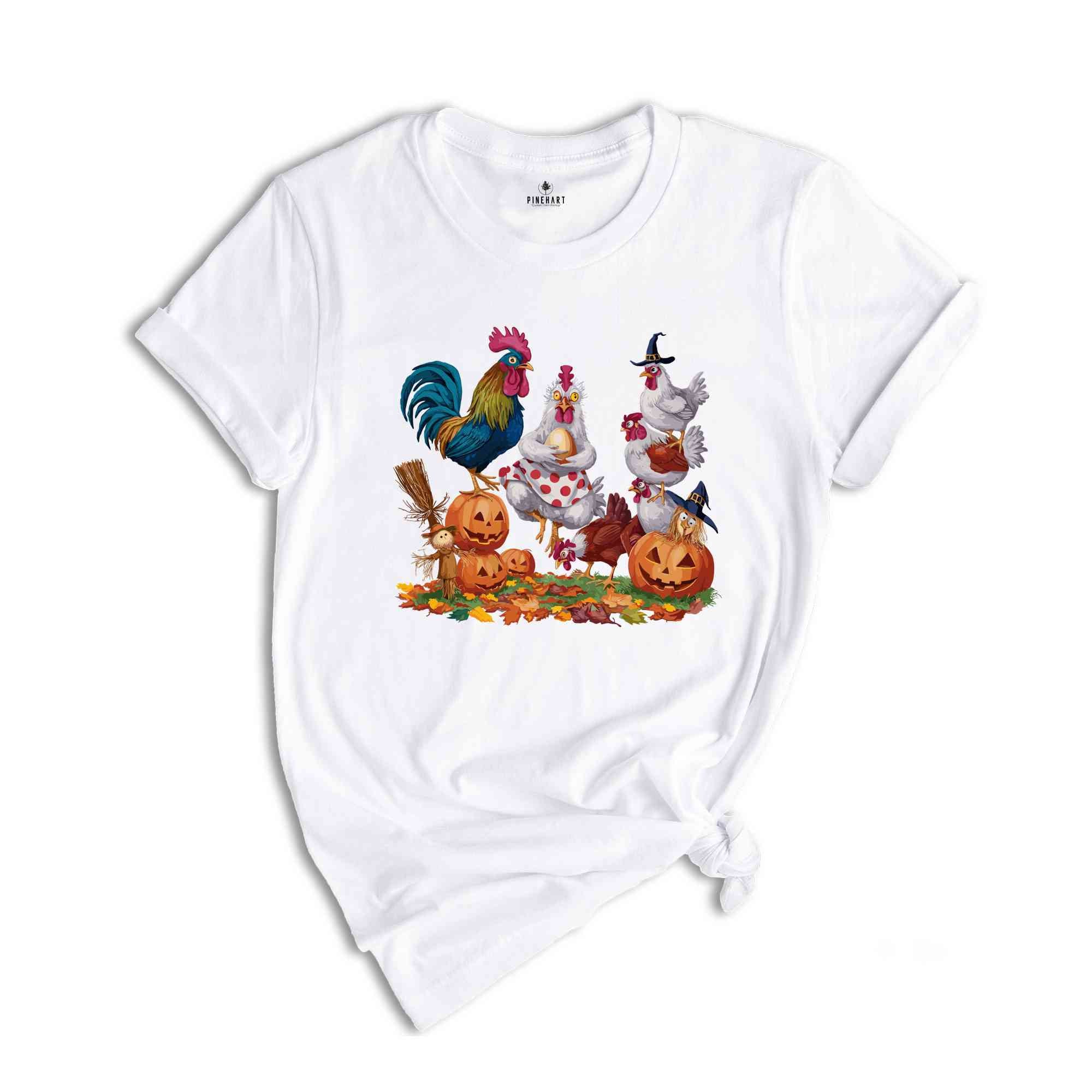 Halloween Chicken Shirt, Funny Halloween Shirt, Retro Halloween Shirt, Retro Fall Shirt, Halloween Western Shirt, Halloween Tee