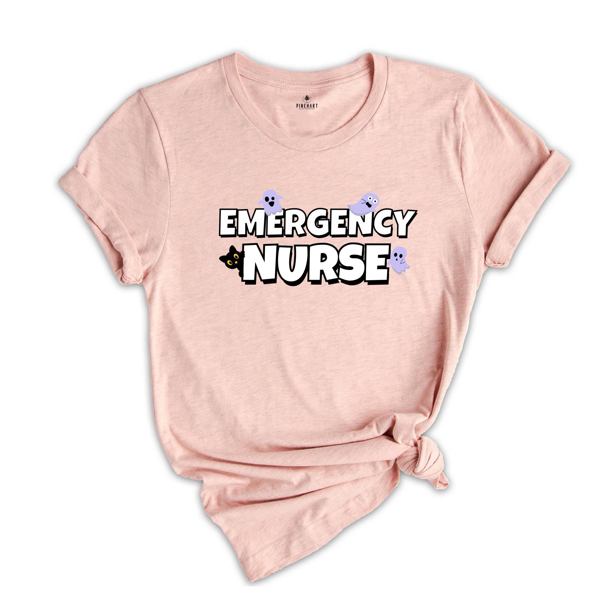 Halloween ER Nurse Shirt, Emergency Nurse Shirt, Emergency Department Shirt, Spooky Er Shirt, Halloween ER Gift for Nurse
