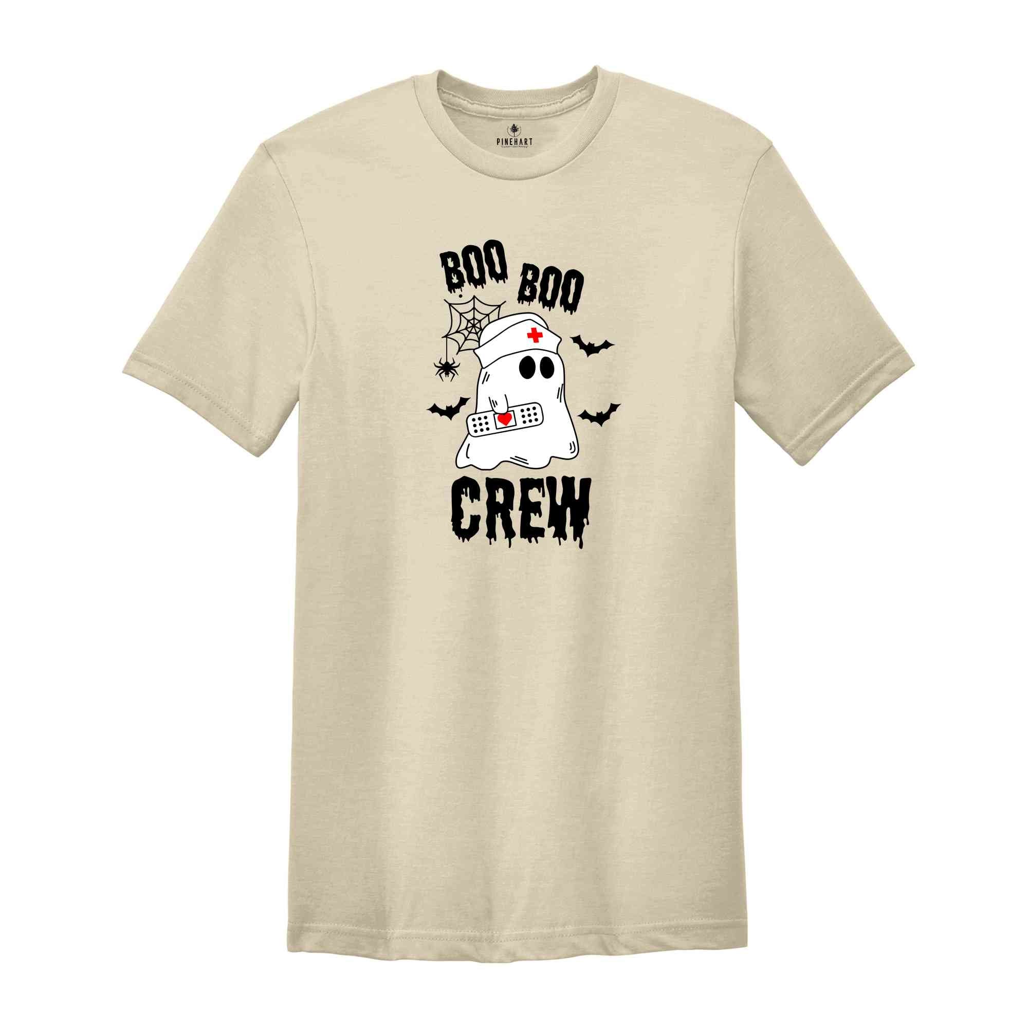 Halloween Nurse Shirt, Boo Boo Crew Shirt, Cute Halloween Shirt Nurse, Halloween RN Shirt, Ghost Nurse Gift, Spooky Nurse Shirt