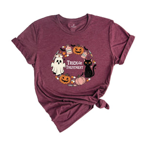 Halloween Nurse Shirt, Retro Spooky Nurse Gift for Women, Pumpkin Fall Nursing T-shirt, Hospital Ghost Boo Tee
