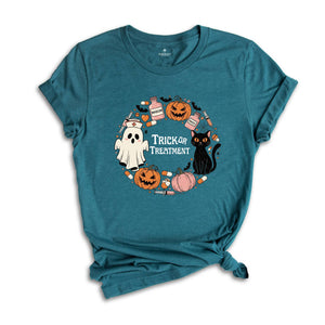Halloween Nurse Shirt, Retro Spooky Nurse Gift for Women, Pumpkin Fall Nursing T-shirt, Hospital Ghost Boo Tee