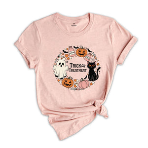 Halloween Nurse Shirt, Retro Spooky Nurse Gift for Women, Pumpkin Fall Nursing T-shirt, Hospital Ghost Boo Tee