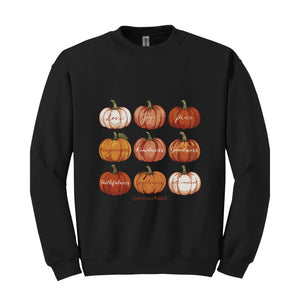 Halloween Pumpkin Sweatshirt, Bible Verse Sweatshirt, Christian Halloween Sweatshirt, Jesus Sweatshirt, Fall Shirt
