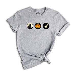 Halloween Sugar Cookie T-shirts, Retro Halloween Tee, Halloween Cookies Shirt, Pumpkin Shirts, Ghost Cat Pumpkin Shirt