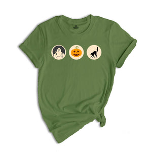 Halloween Sugar Cookie T-shirts, Retro Halloween Tee, Halloween Cookies Shirt, Pumpkin Shirts, Ghost Cat Pumpkin Shirt