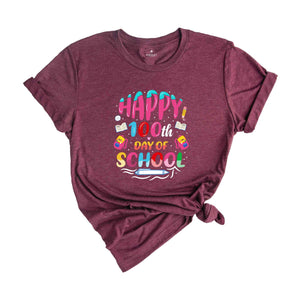 Happy 100th Day Of School Shirt, School Appreciation, Teacher Shirt, 100th Day Of School Gift, School Shirt, Back To School Shirt