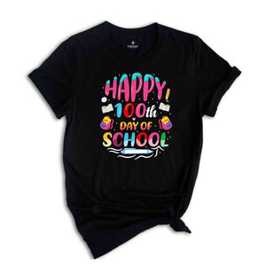 Happy 100th Day Of School Shirt, School Appreciation, Teacher Shirt, 100th Day Of School Gift, School Shirt, Back To School Shirt