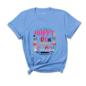 Happy 100th Day Of School Shirt, School Appreciation, Teacher Shirt, 100th Day Of School Gift, School Shirt, Back To School Shirt