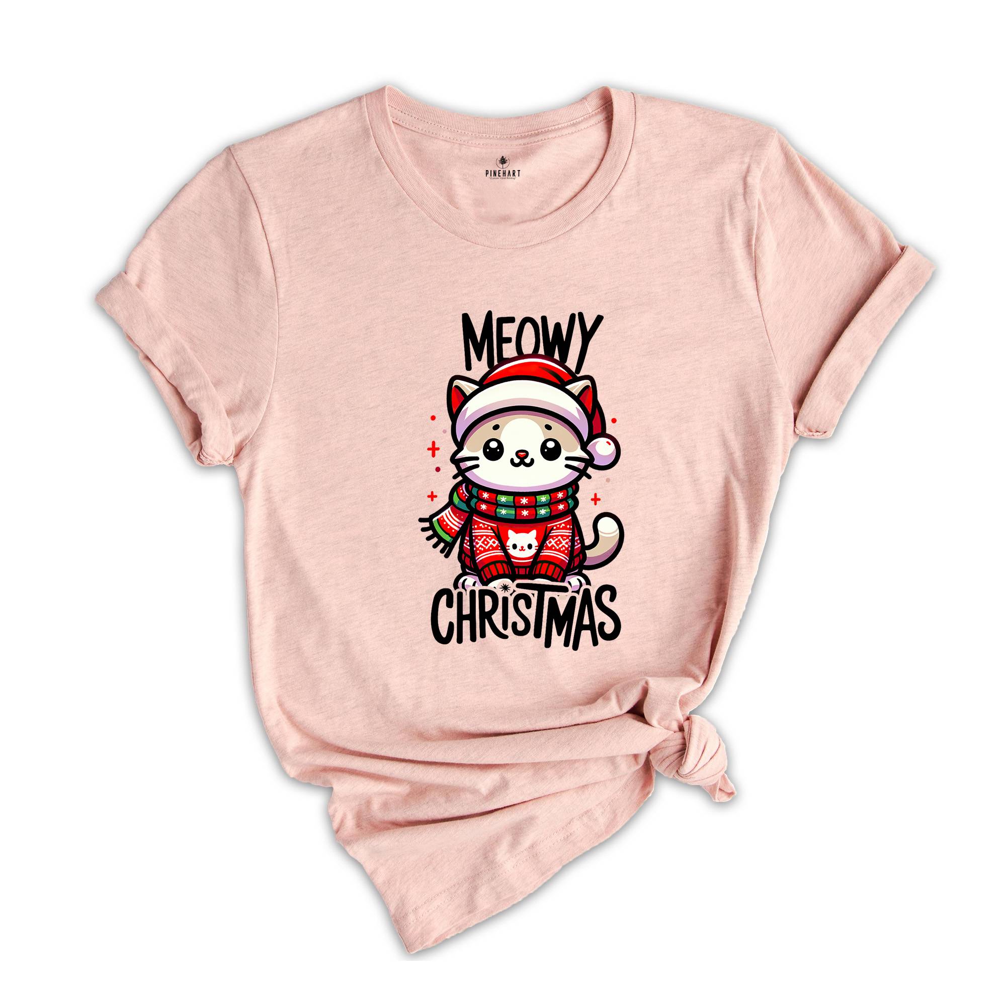 Happy Cat Year Shirt, Funny Christmas Cat Shirt, Cat Christmas Sweatshirt, Cats Sweatshirt