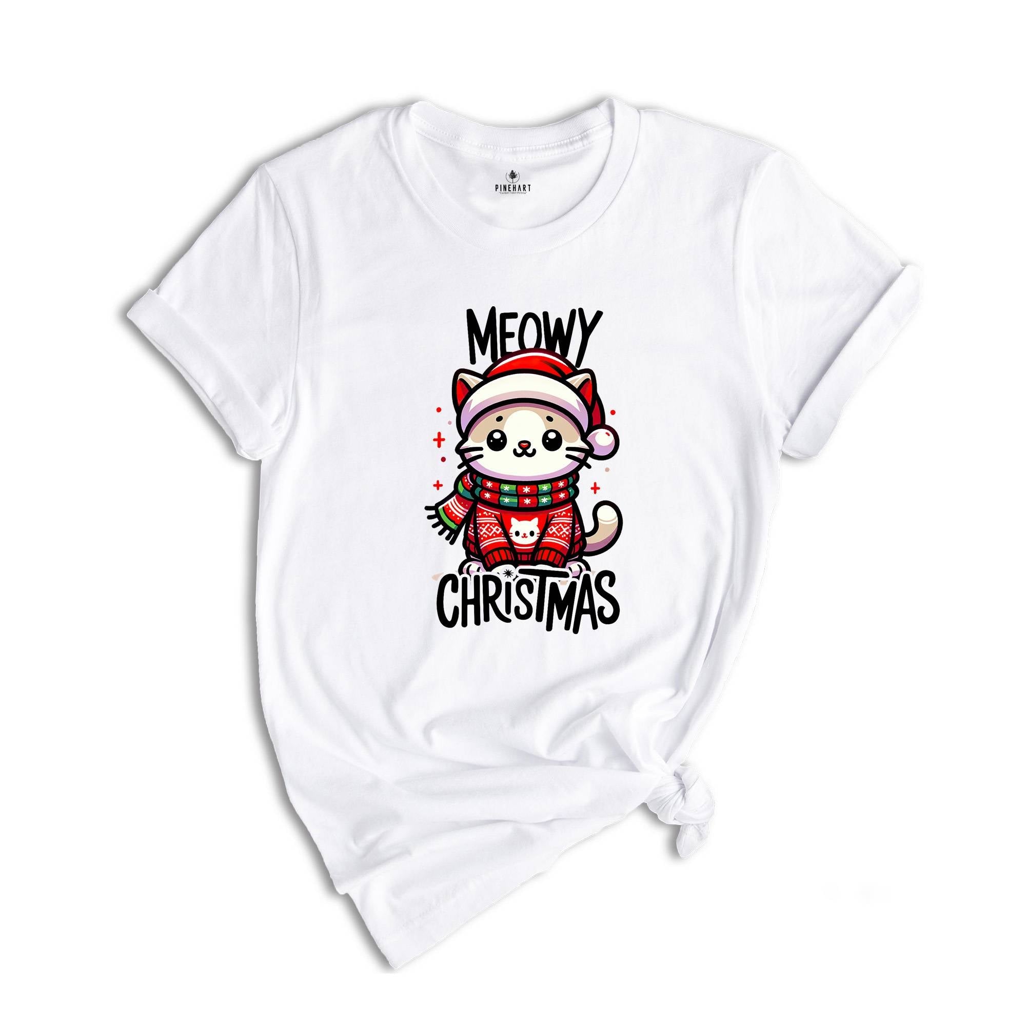 Happy Cat Year Shirt, Funny Christmas Cat Shirt, Cat Christmas Shirt