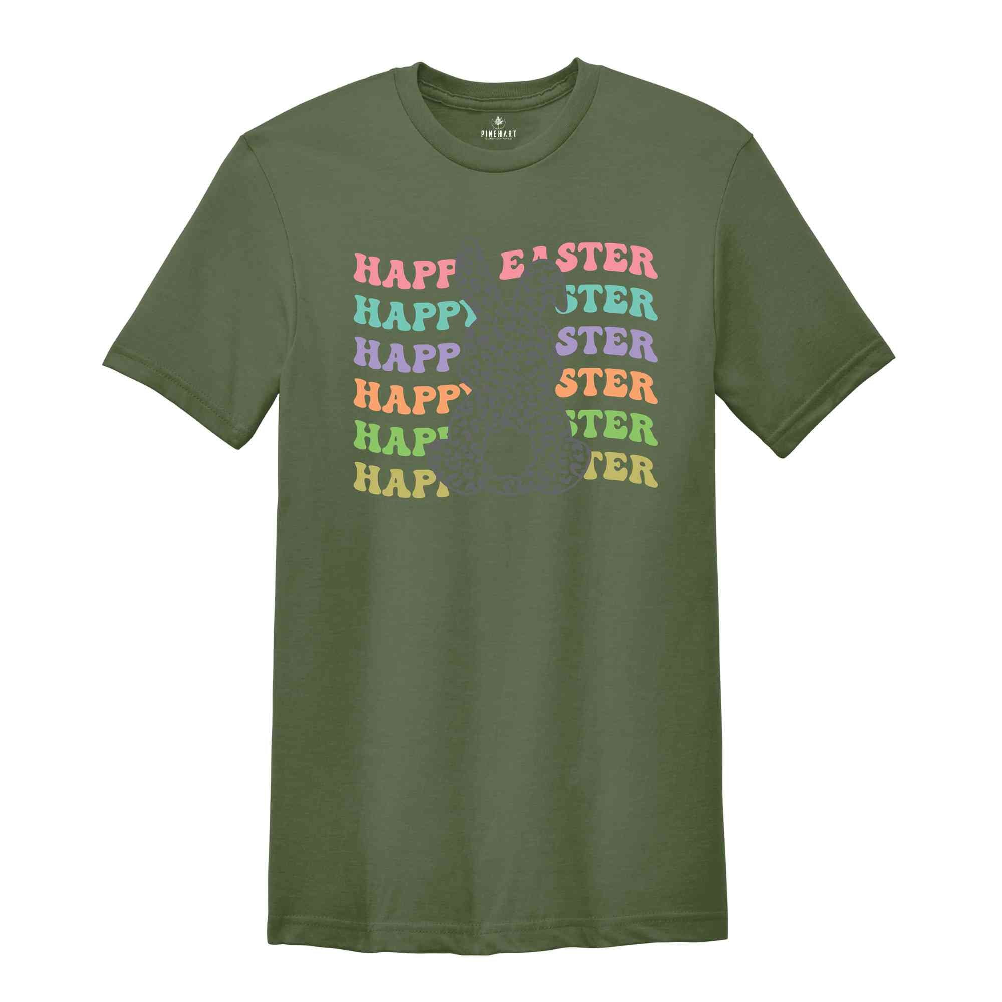 Happy Easter Shirt, Easter Bunny Shirt, Kids Easter T-Shirt, Easter Day Gift, Funny Easter Shirt, Easter Egg Tee, Easter Squad Shirt
