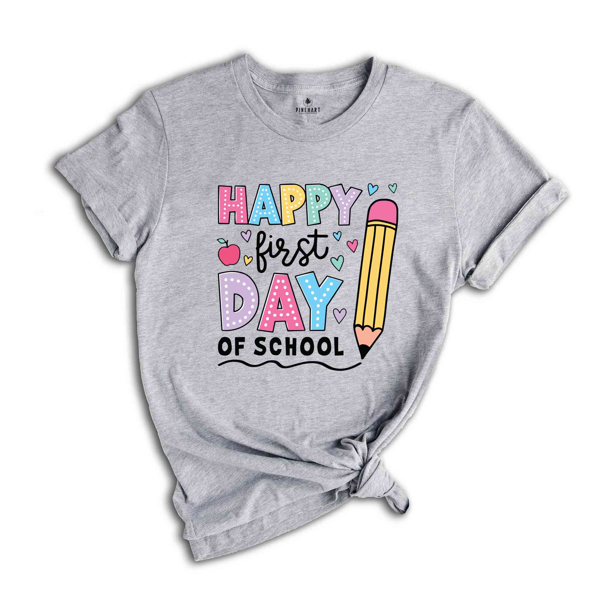 Happy First Day Of School Shirt, Retro Teacher Shirt, Back To School Shirt, Teacher Shirt, First Day Of School Shirt, Teacher Back To School