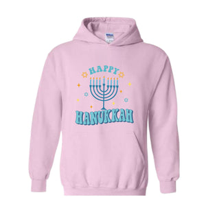 Happy Hanukkah Hoodie, Funny Christmas Hoodie, Holiday Sweater, Merry Chrismukkah Hoodie, Hanukkah Gift
