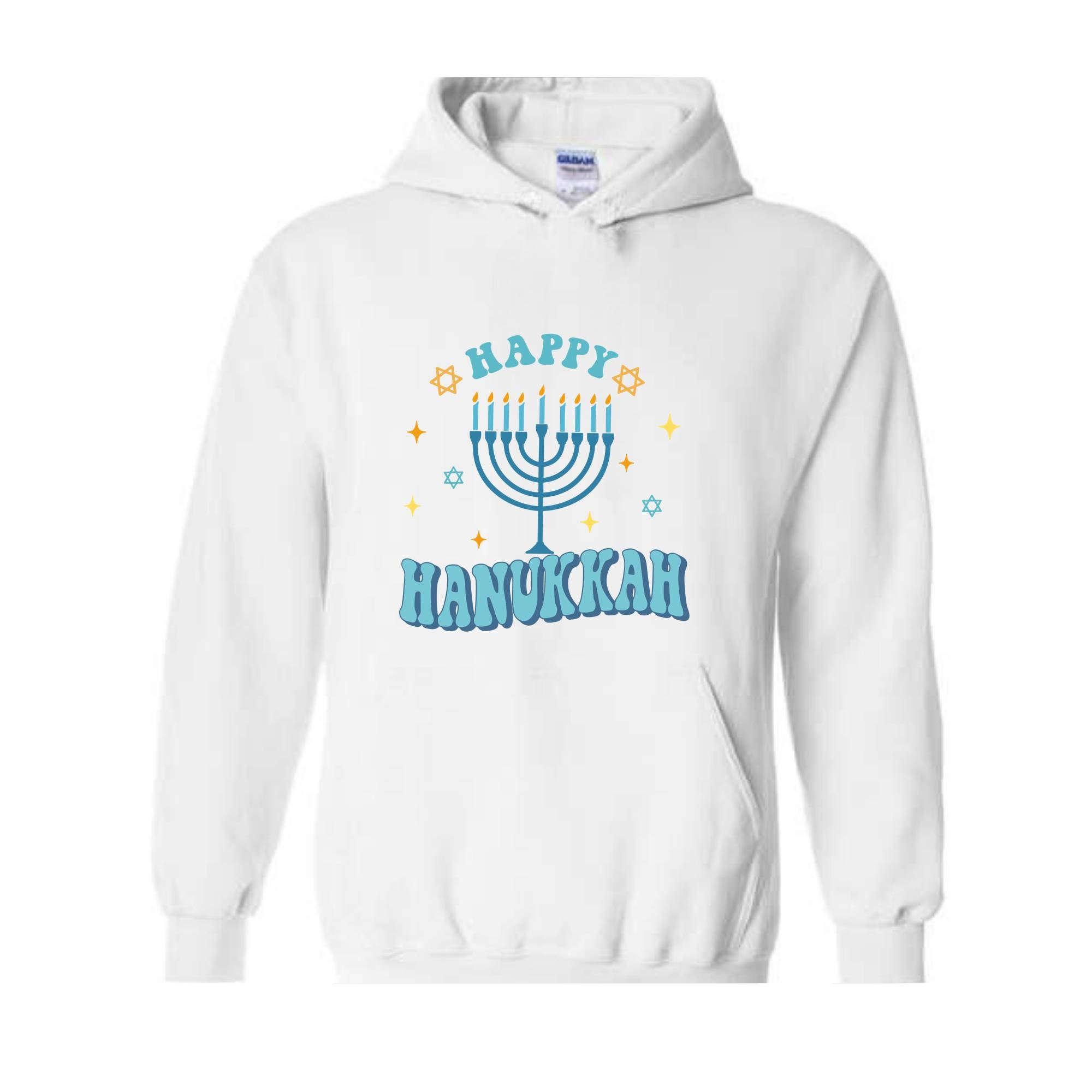Happy Hanukkah Hoodie, Funny Christmas Hoodie, Holiday Sweater, Merry Chrismukkah Hoodie, Hanukkah Gift