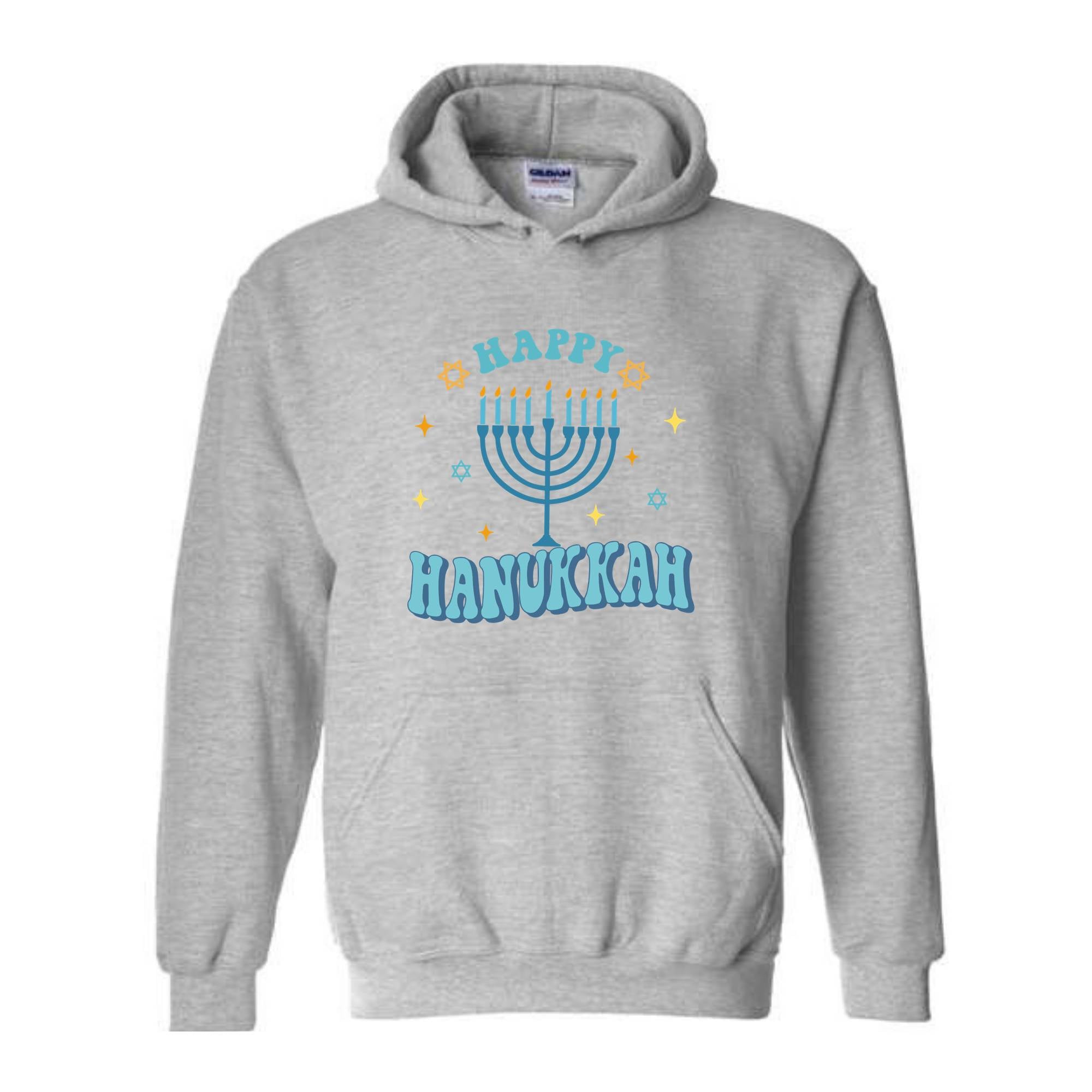 Happy Hanukkah Hoodie, Funny Christmas Hoodie, Holiday Sweater, Merry Chrismukkah Hoodie, Hanukkah Gift