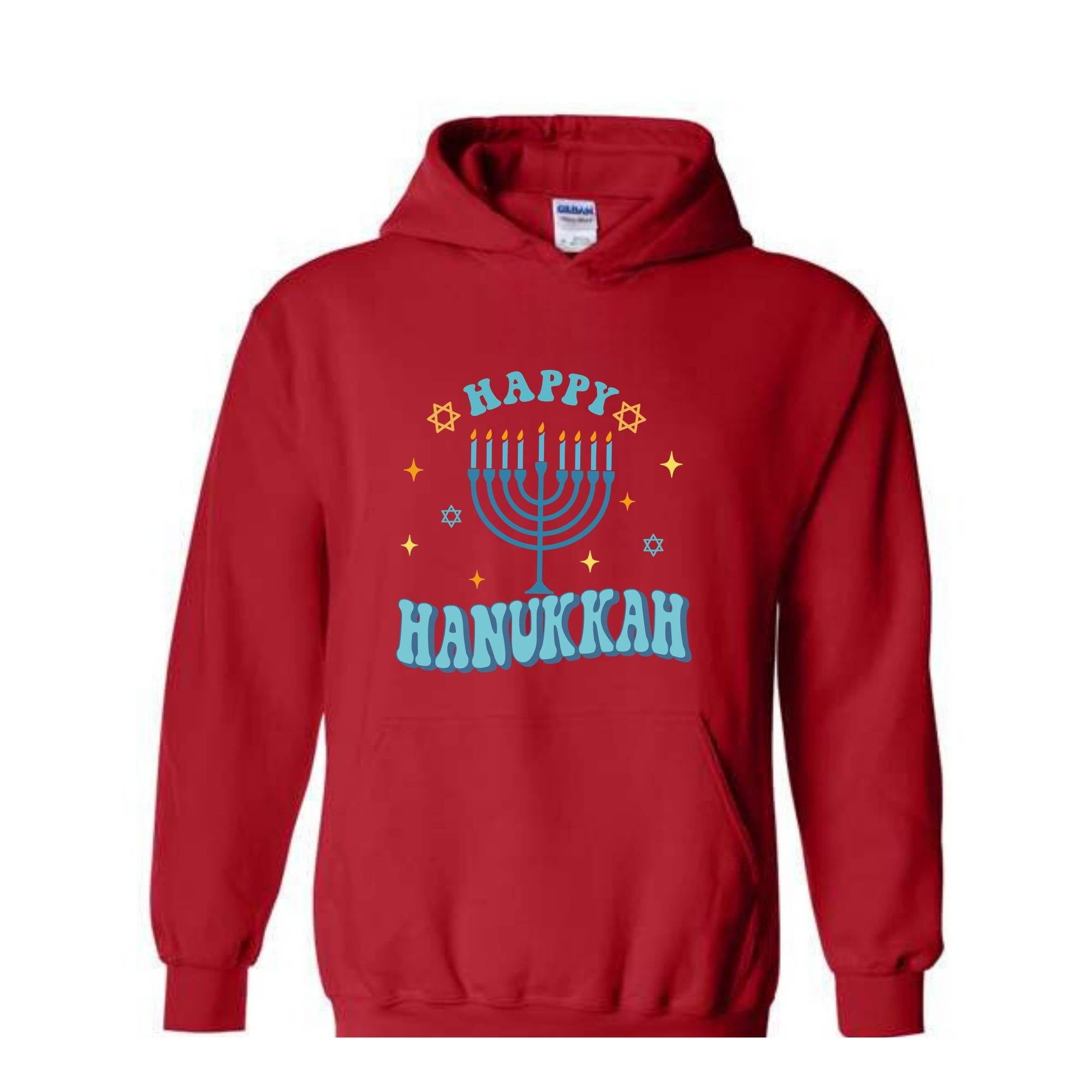 Happy Hanukkah Hoodie, Funny Christmas Hoodie, Holiday Sweater, Merry Chrismukkah Hoodie, Hanukkah Gift