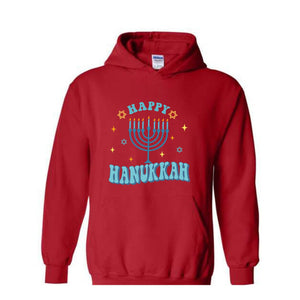 Happy Hanukkah Hoodie, Funny Christmas Hoodie, Holiday Sweater, Merry Chrismukkah Hoodie, Hanukkah Gift