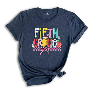 Hello Fifth Grade Shirt, 5th Grade Shirt, Back To School Shirt, Fifth Grade Gift, Fifth Day Of School Shirt, Fifth Grade Teacher Shirt